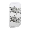 Crosswater Belgravia Crosshead Slimline 3 Outlet WRAS Approved Concealed Thermostatic Shower Valve