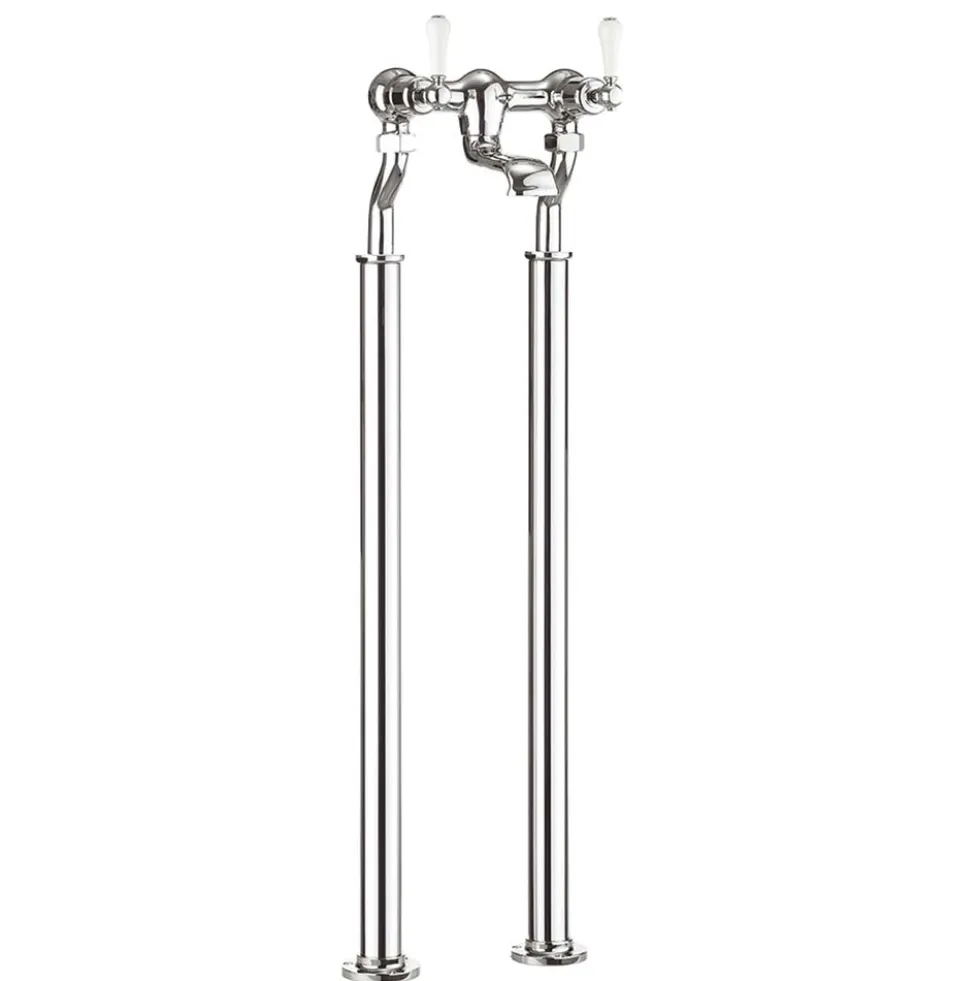Crosswater Belgravia Lever Floor Standing Bath Filler