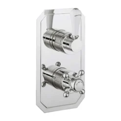 Crosswater Belgravia Lever Slimline 2 Outlet Concealed Thermostatic Shower Valve
