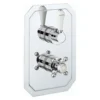 Crosswater Belgravia Lever Slimline 1 Outlet WRAS Approved Concealed Thermostatic Shower Valve