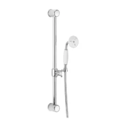 Crosswater Belgravia 600mm Slide Rail Kit with Handset & Hose - Chrome