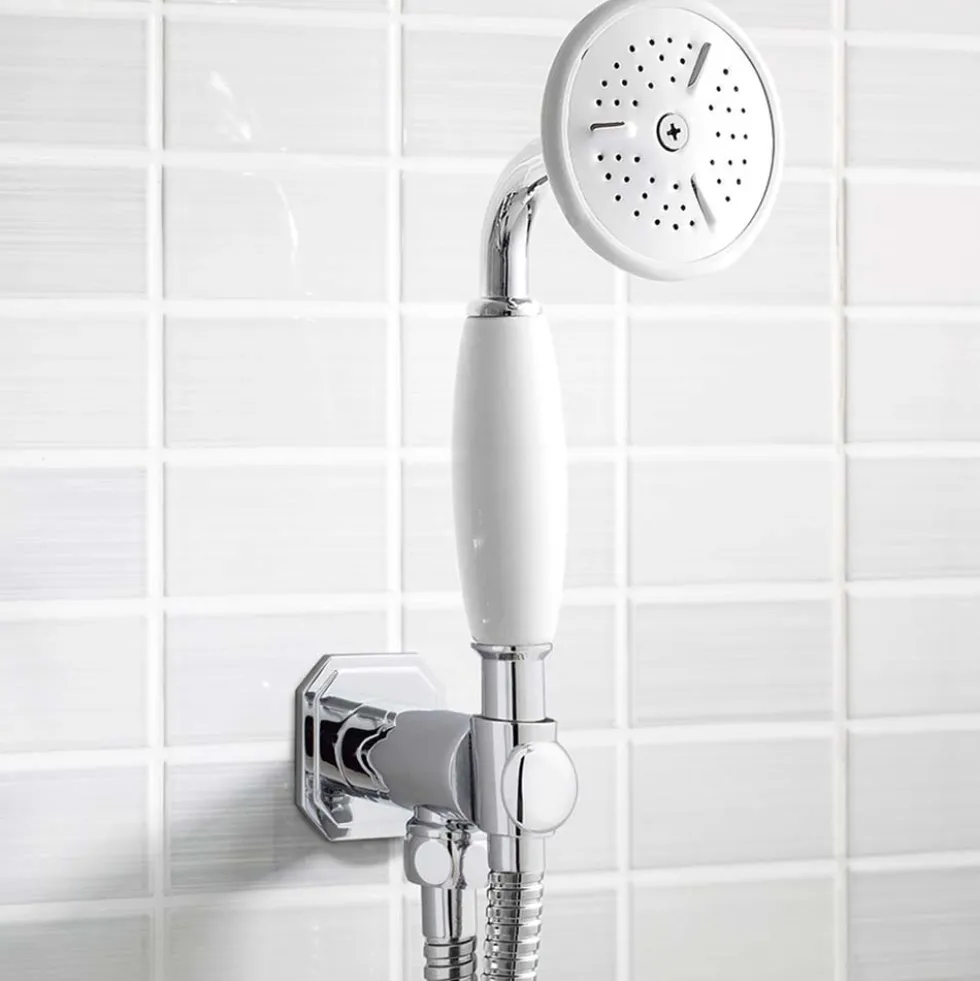 Crosswater Belgravia Shower Handset, Wall Outlet & Hose