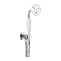 Crosswater Belgravia Shower Handset, Wall Outlet & Hose
