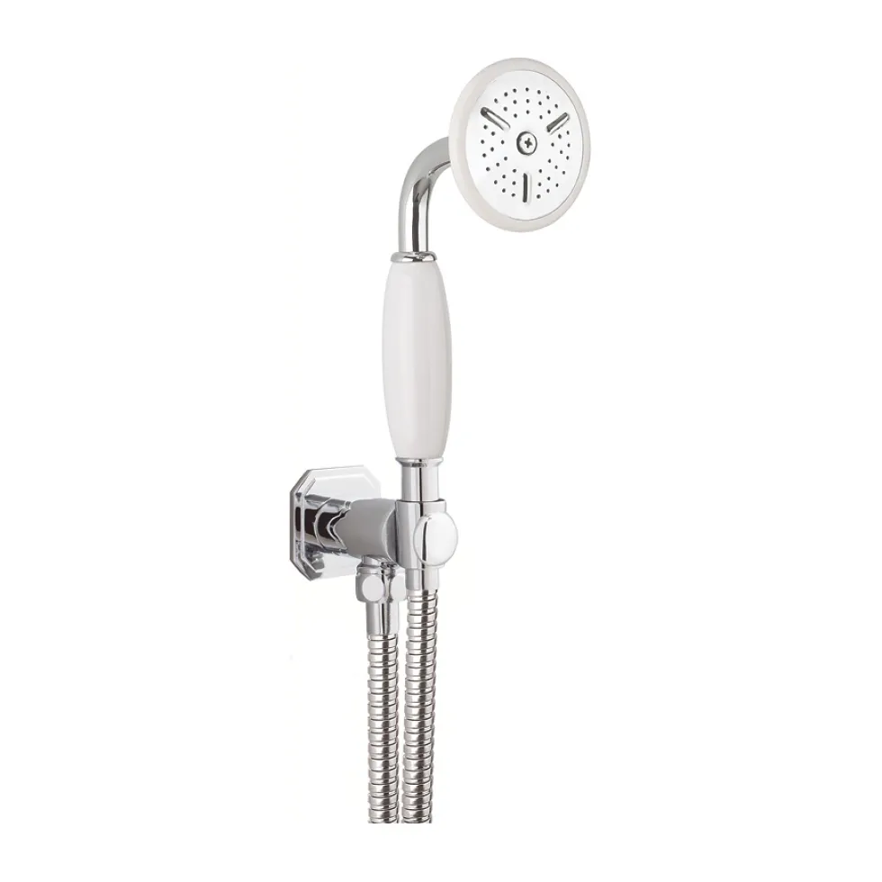 Crosswater Belgravia Shower Handset, Wall Outlet & Hose