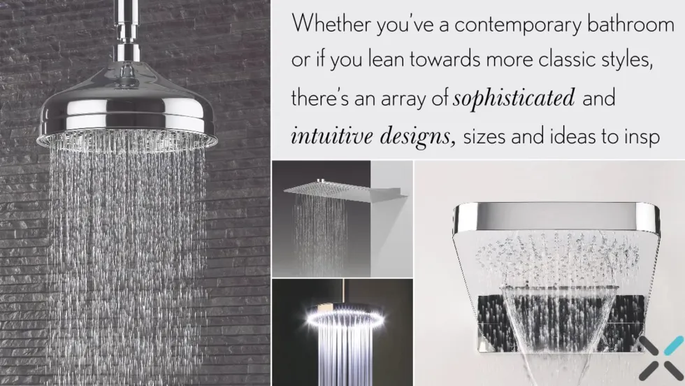 Crosswater Belgravia Traditional Fixed Shower Head - Multiple Sizes