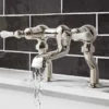 Crosswater Belgravia Twin Lever Bath Filler - Chrome