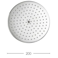 Crosswater Central Fixed Shower Head - 200mm