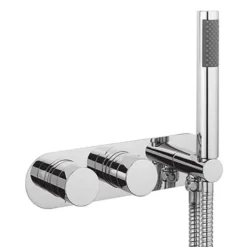 Crosswater Central 2 Outlet Concealed Thermostatic Shower Valve with Handset