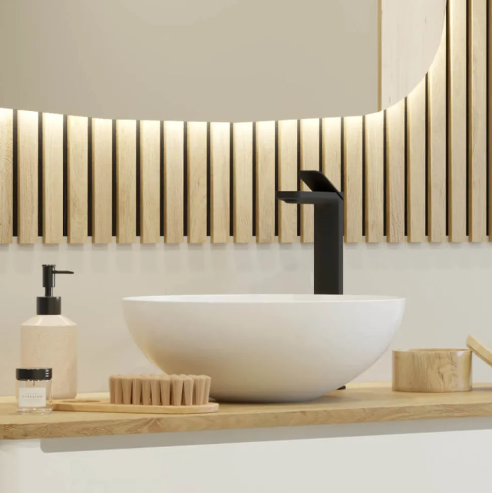 Crosswater Circus White Round Countertop Basin