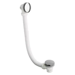 Crosswater Click Clack Bath Waste with Overflow