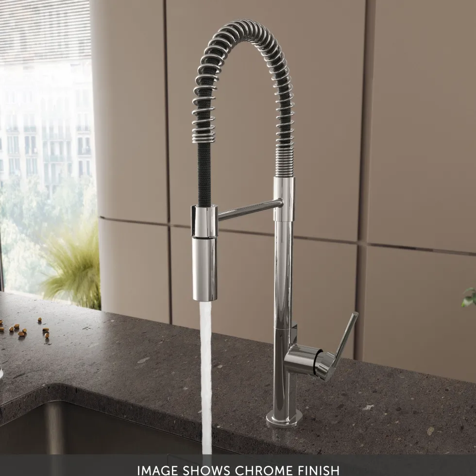 Crosswater Cucina Cook Industrial Style Single Lever Mono Kitchen Mixer Tap