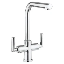 Crosswater Cucina Tropic Dual Control Mono Kitchen Mixer - Chrome