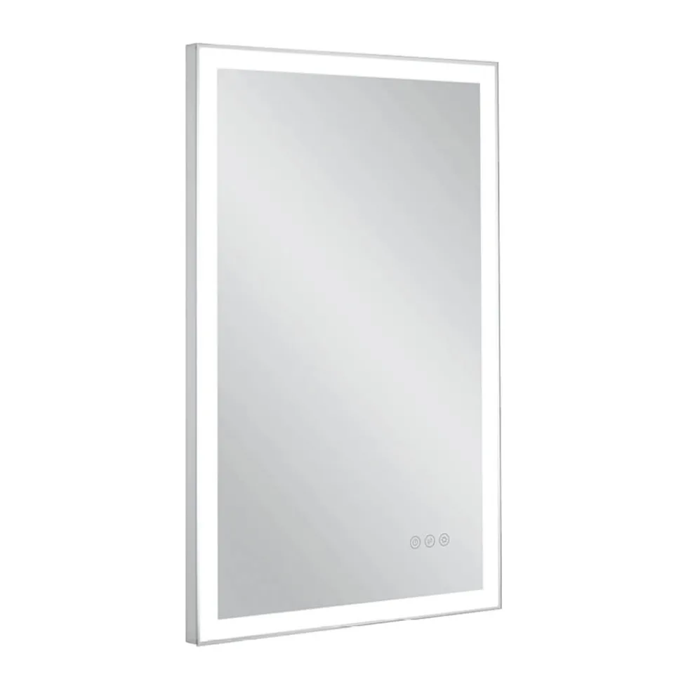Crosswater Dune Steam Free LED Illuminated Mirror - 500 x 800mm