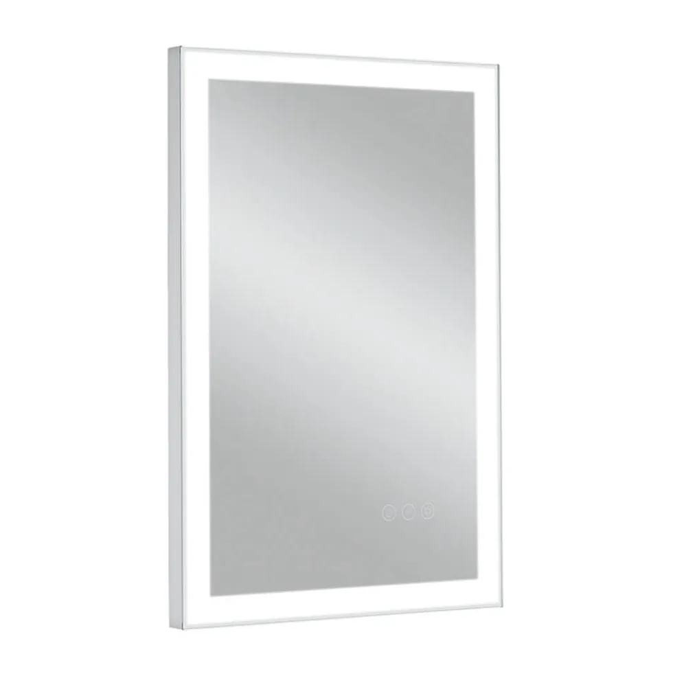 Crosswater Dune Steam Free LED Illuminated Mirror - 400 x 600mm