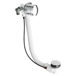 Crosswater Extended Bath Pop-Up Waste with Bath Filler 90cm