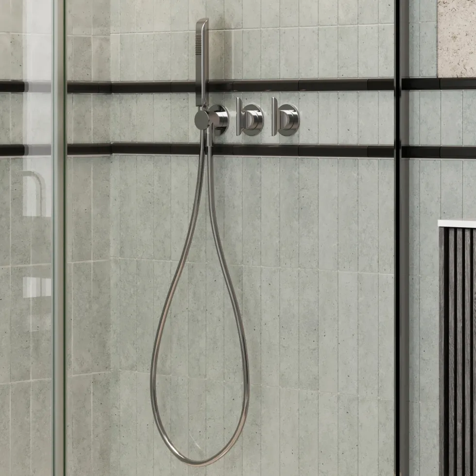 Crosswater Foile Module 3 Outlet Shower Valve & Handset