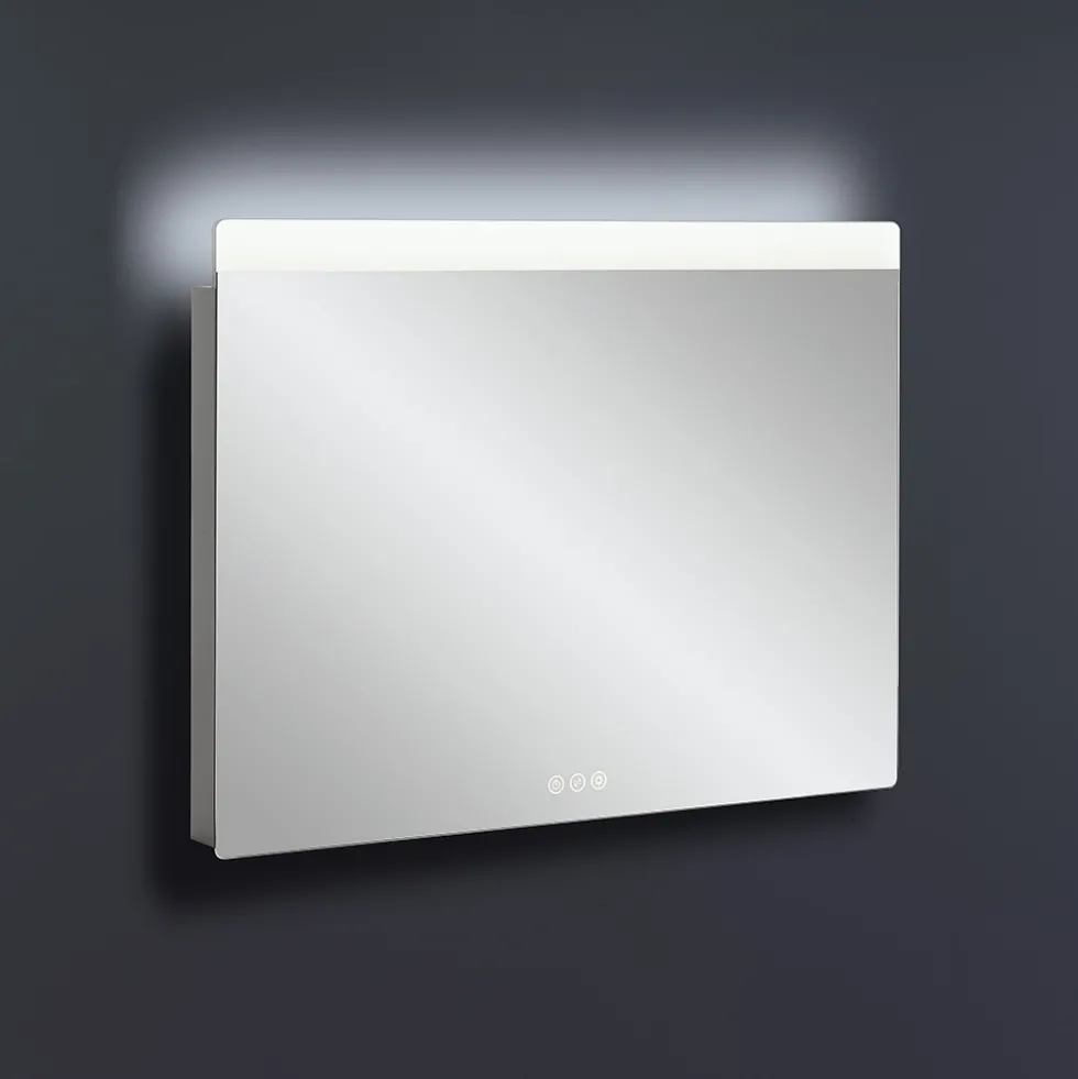 Crosswater Glide II Dimmable Illuminated Mirror with Demister & Colour Change LED's - 500, 800 & 1000mm