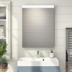 Crosswater Glide II Dimmable Illuminated Mirror with Demister & Colour Change LED's - 500, 800 & 1000mm