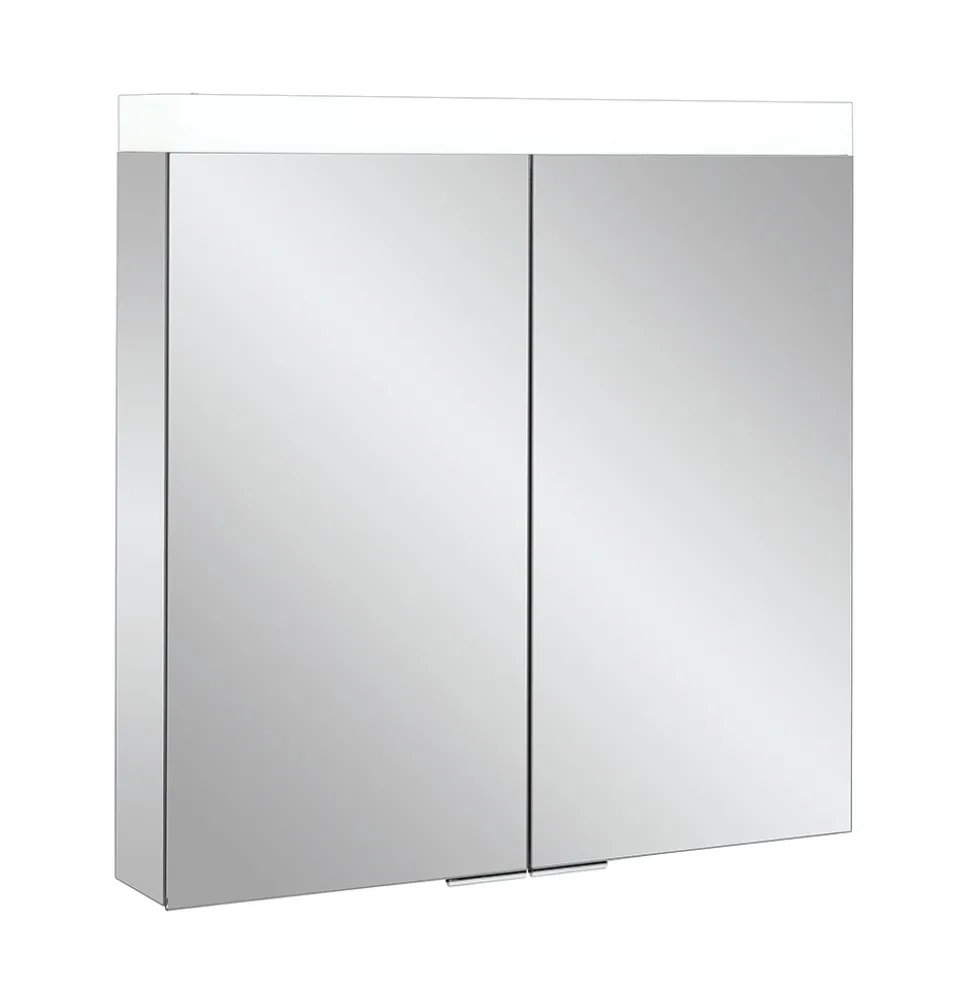 Crosswater Image Illuminated Mirror Cabinet with Shaver Socket & Colour Change LED's - 500, 700 & 900mm