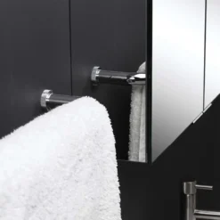 Crosswater Image Illuminated Mirror Cabinet with Shaver Socket & Colour Change LED's - 500, 700 & 900mm