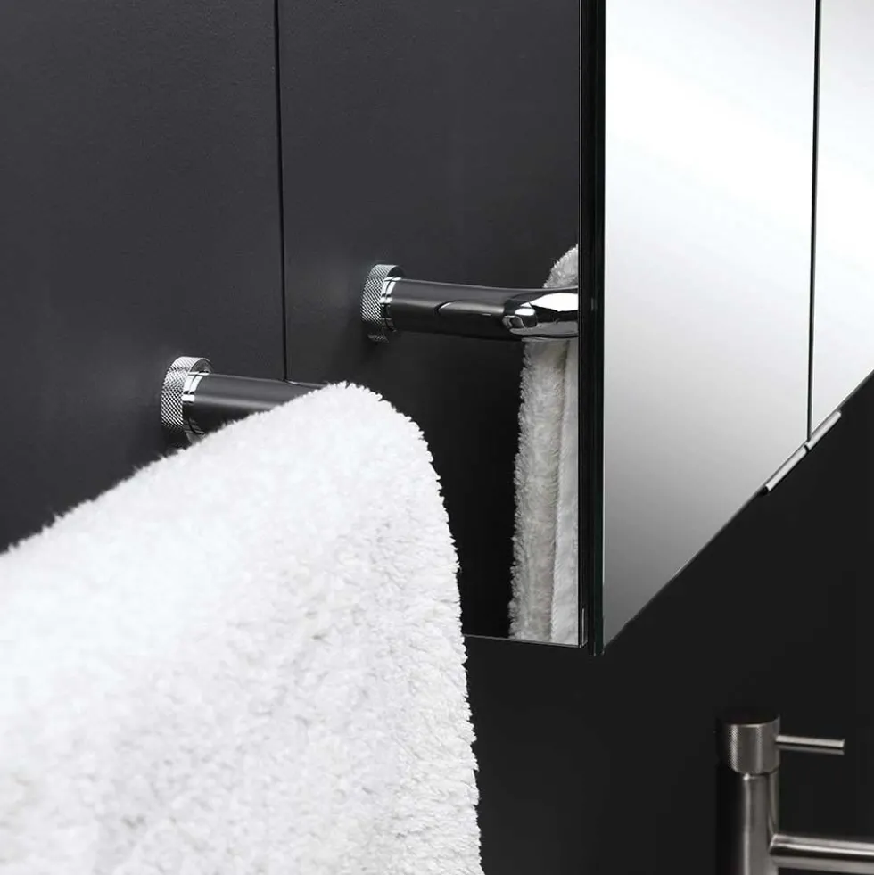 Crosswater Image Illuminated Mirror Cabinet with Shaver Socket & Colour Change LED's - 500, 700 & 900mm