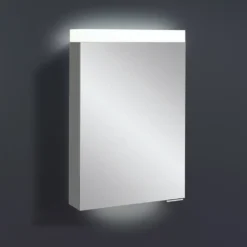 Crosswater Image Illuminated Mirror Cabinet with Shaver Socket & Colour Change LED's - 500, 700 & 900mm