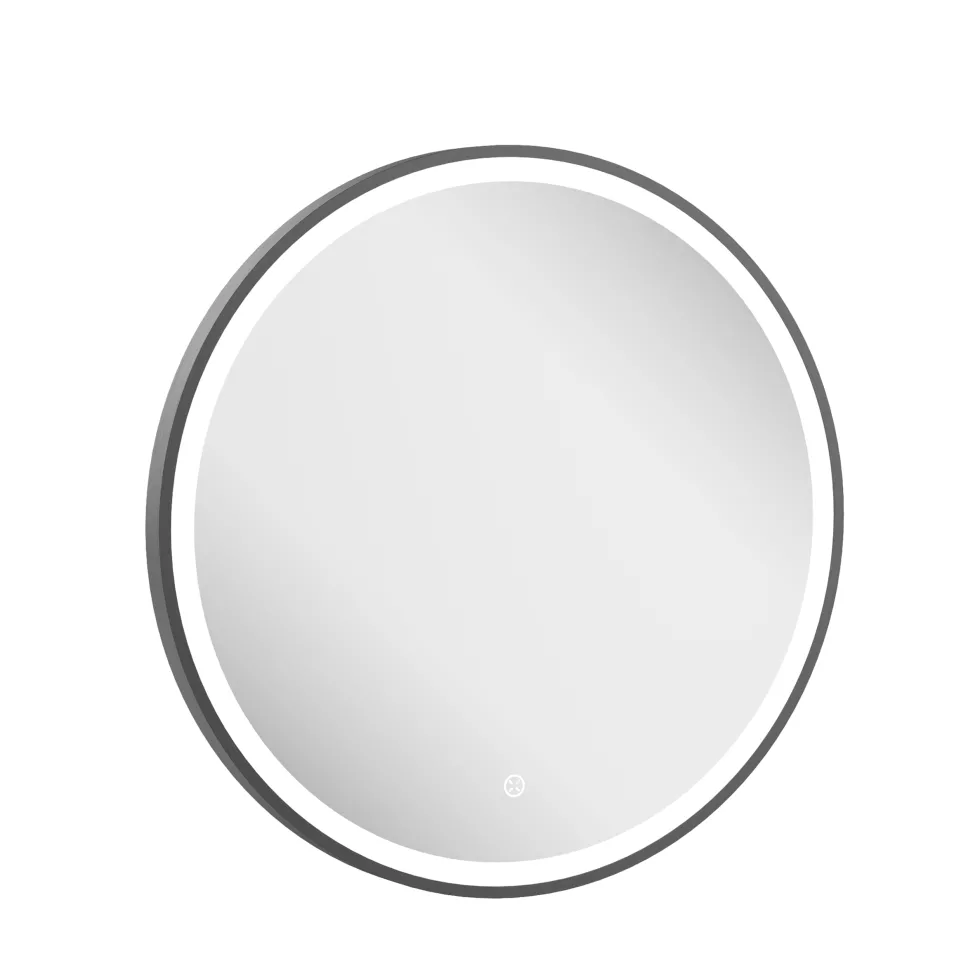 Crosswater Infinity Round Framed Illuminated Mirror with Colour Change LED - 500mm, 600mm & 700mm