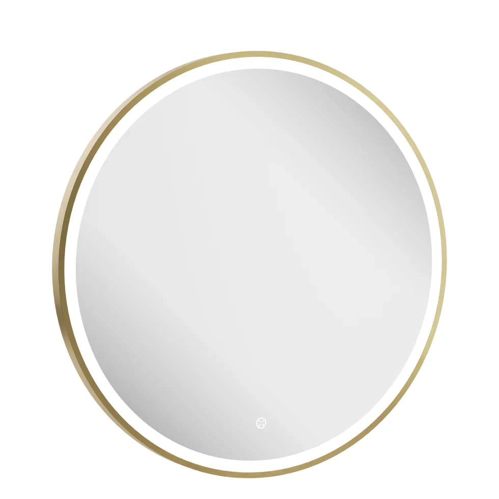Crosswater Infinity Round Framed Illuminated Mirror with Colour Change LED - 500mm, 600mm & 700mm