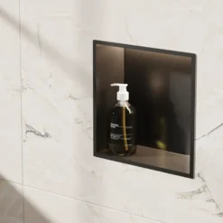 Crosswater Inset LED Illuminated Shower Niche - 305 x 305mm