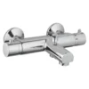 Crosswater Kai Exposed Thermostatic Bath Shower Mixer with Integrated Bath Spout