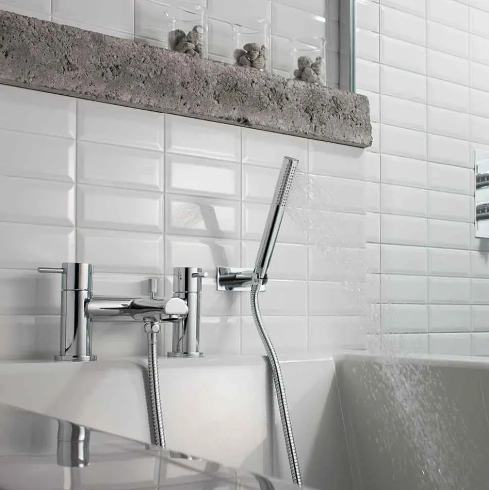Crosswater Kai Lever Bath Shower Mixer with Shower Kit