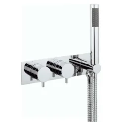 Crosswater Kai Lever 2 Outlet Concealed Thermostatic Shower Valve with Handset