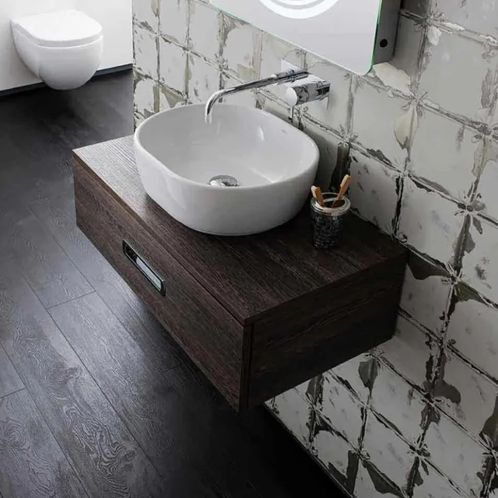 Crosswater Kai Lever Wall Mounted Basin Set with Cover Plate