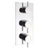 Crosswater Kai Triple Lever 3 Outlet Concealed Thermostatic Shower Valve - Portrait