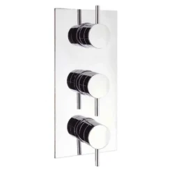 Crosswater Kai Triple Lever 3 Outlet Concealed Thermostatic Shower Valve - Portrait