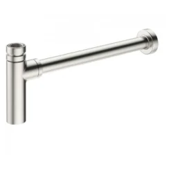 Crosswater Millennium Tall Bottle Trap - Brushed Nickel