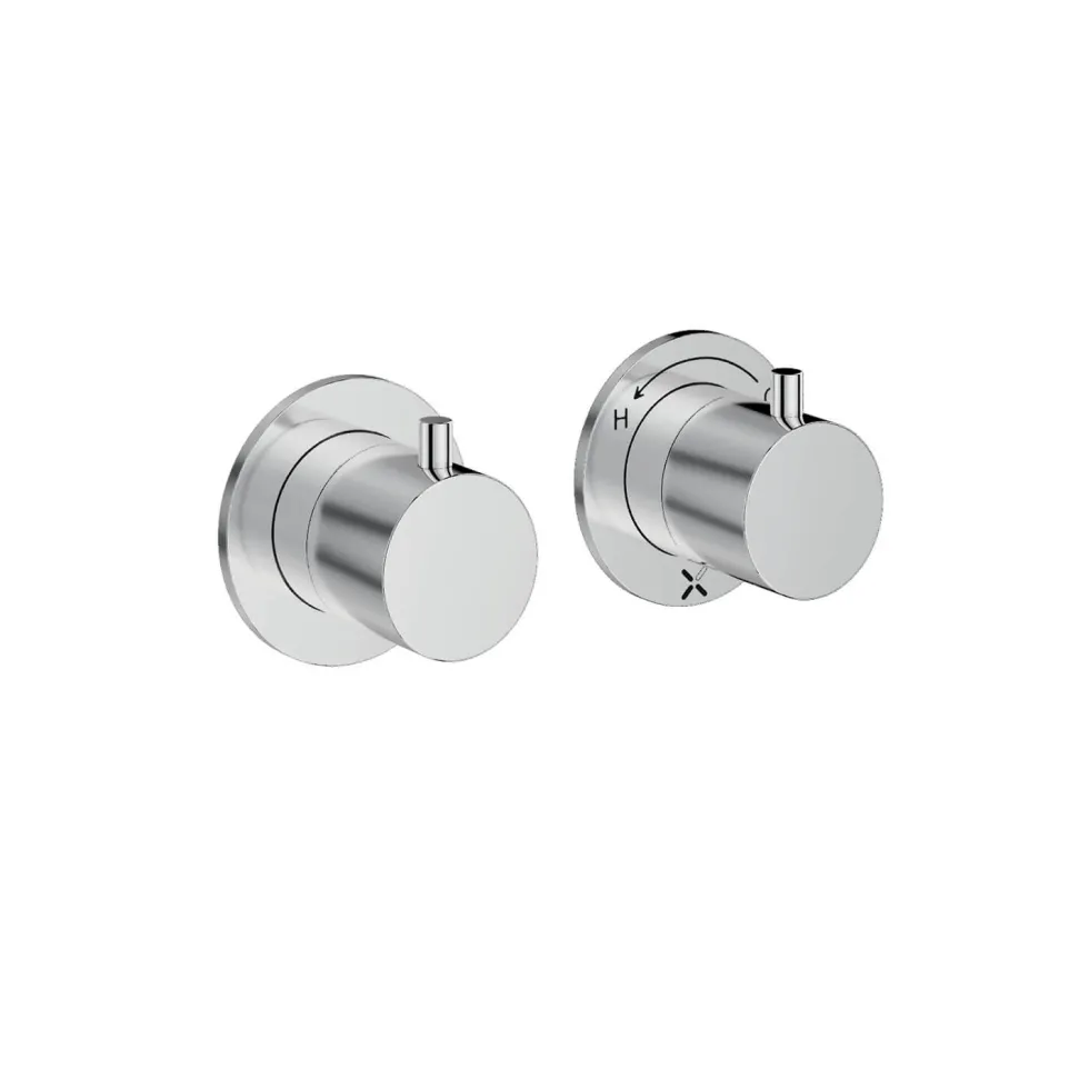 Crosswater Module 2 Outlet Concealed Thermostatic Shower Valve