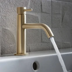 Crosswater MPRO Basin Mixer Tap with Knurled Detailing