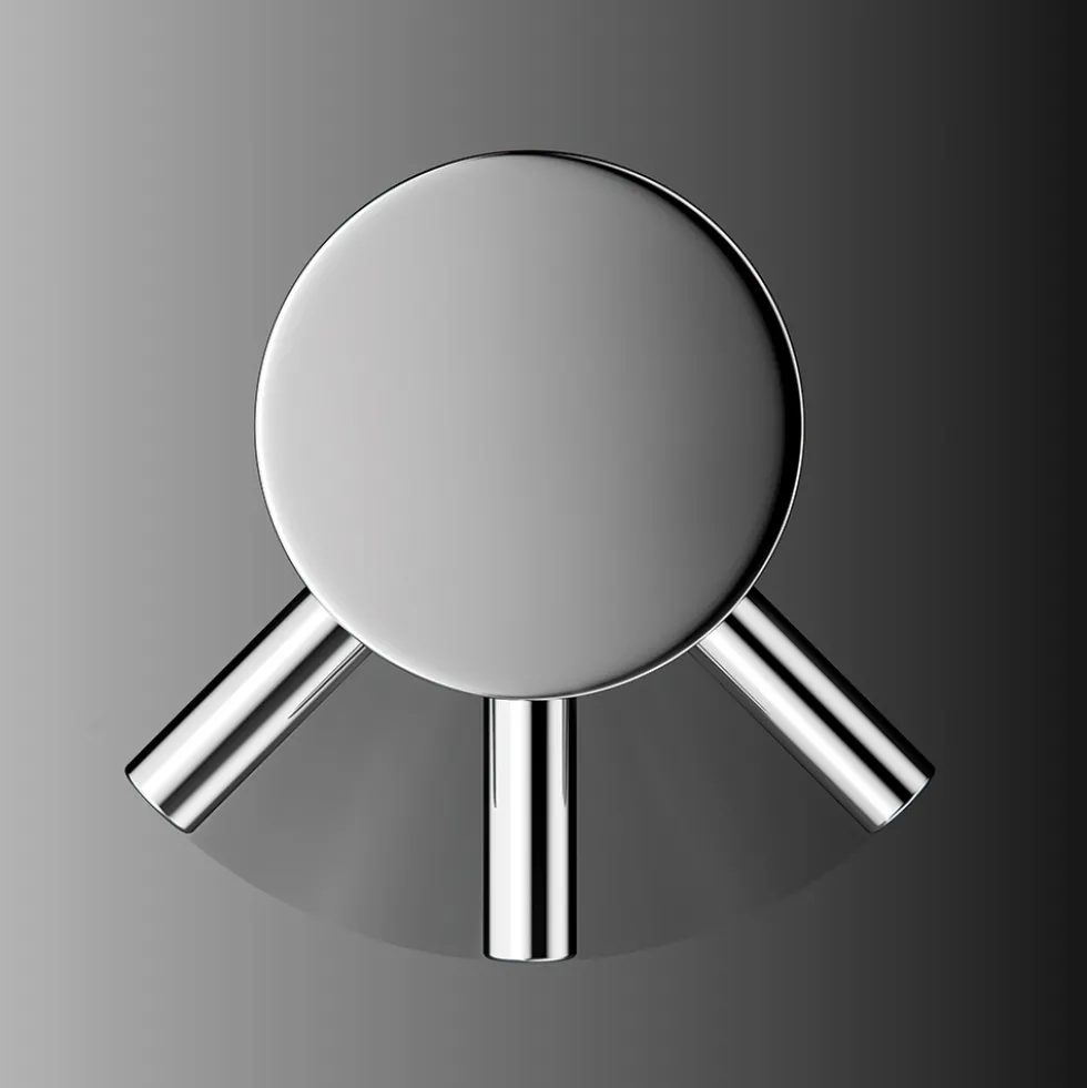 Crosswater MPRO Basin Mixer Tap with Knurled Detailing