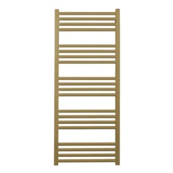 Crosswater MPRO Brushed Brass Heated Towel Rail