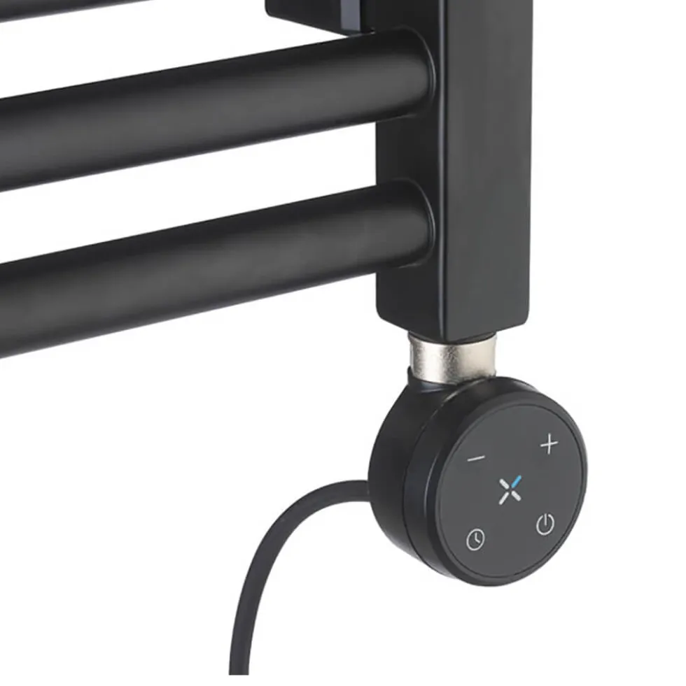 Crosswater MPRO Electric Matt Black Heated Towel Rail