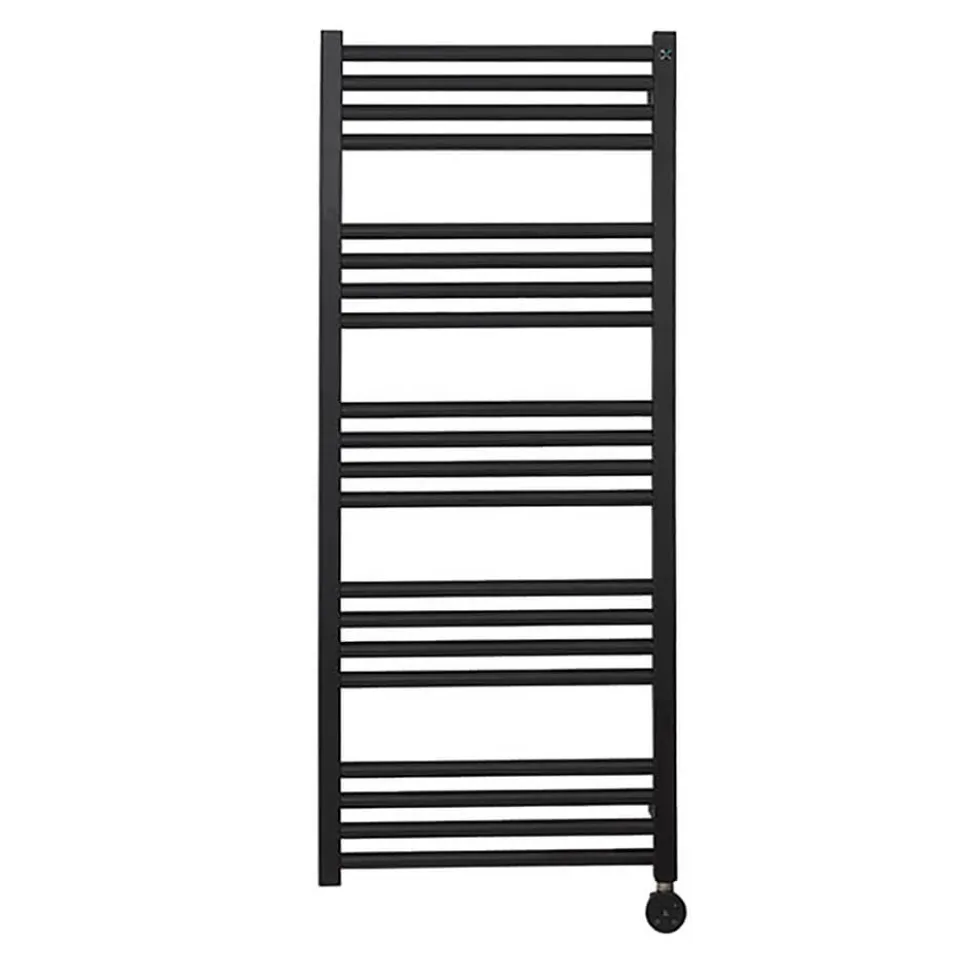 Crosswater MPRO Electric Matt Black Heated Towel Rail