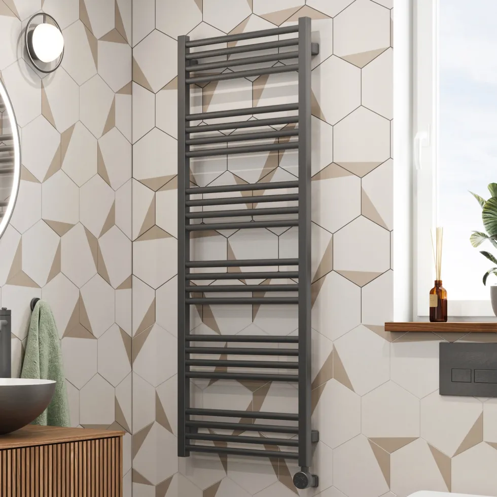 Crosswater MPRO Electric Slate Heated Towel Rail