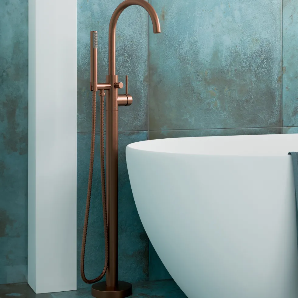 Crosswater MPRO Floorstanding Bath and Shower Mixer Tap