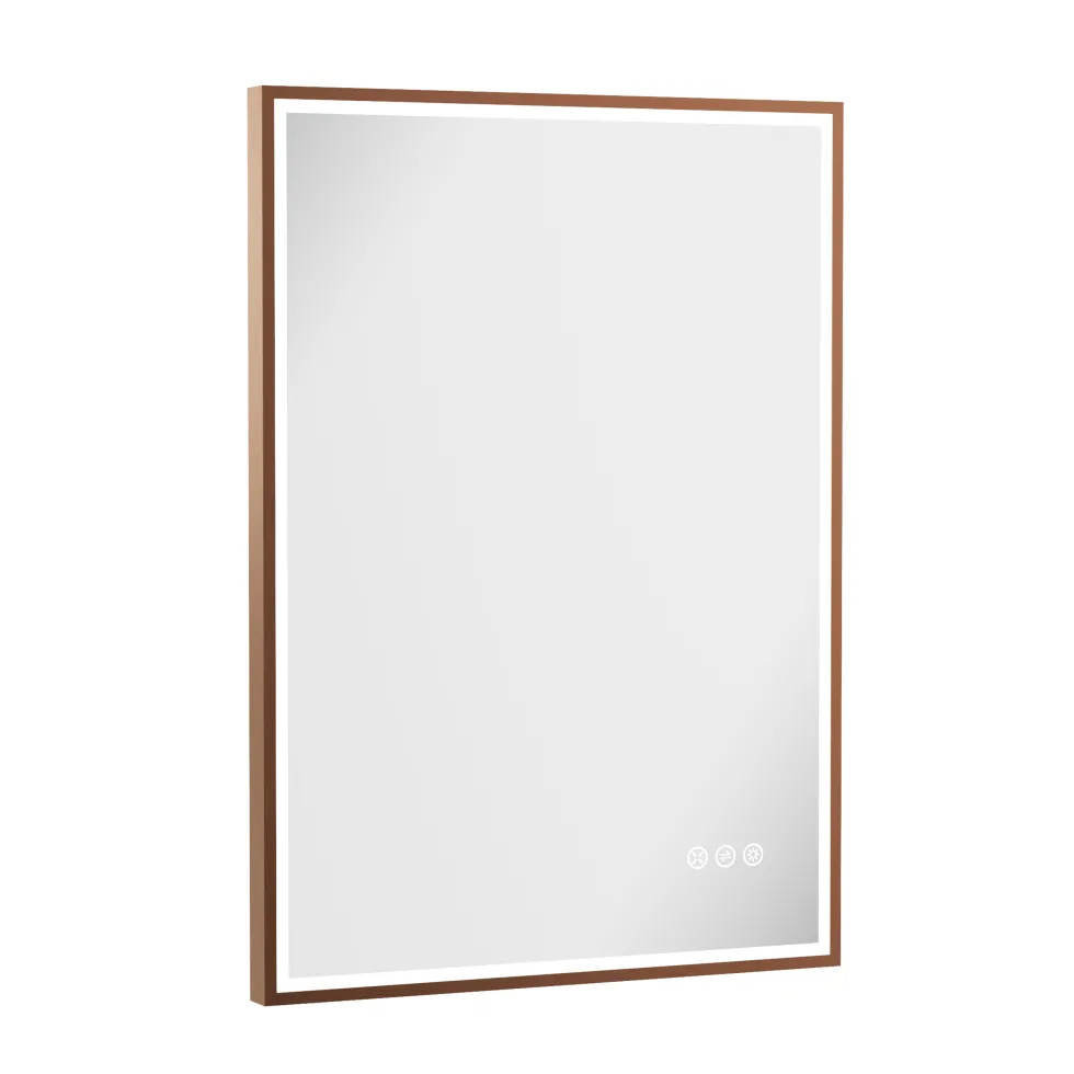 Crosswater MPRO Framed LED Illuminated Steam Free Mirror & Colour Change Lights