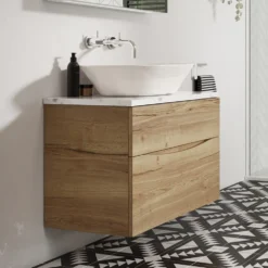 Crosswater MPRO 3 Hole Wall Mounted Basin Mixer Tap