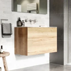 Crosswater MPRO 3 Hole Wall Mounted Basin Mixer Tap