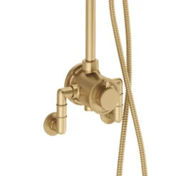 Crosswater MPRO Industrial Multifunction Thermostatic Shower Valve & Rigid Riser Kit