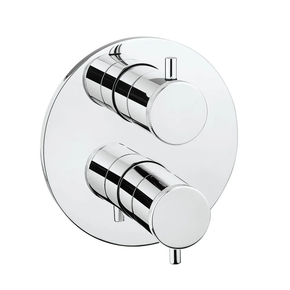 Crosswater MPRO Industrial Thermostatic 2 Outlet Shower Valve - Crossbox Technology