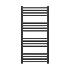 Crosswater MPRO Matt Black Heated Towel Rail